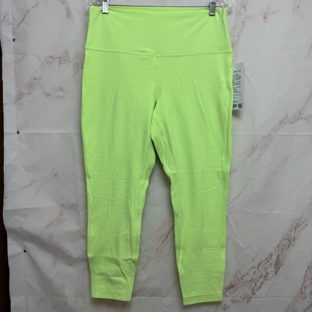 Lululemon Align High Rise Pant 25" Faded Zap Leggings Size 14 NWT